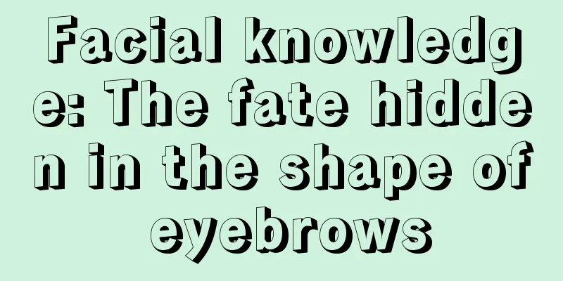 Facial knowledge: The fate hidden in the shape of eyebrows