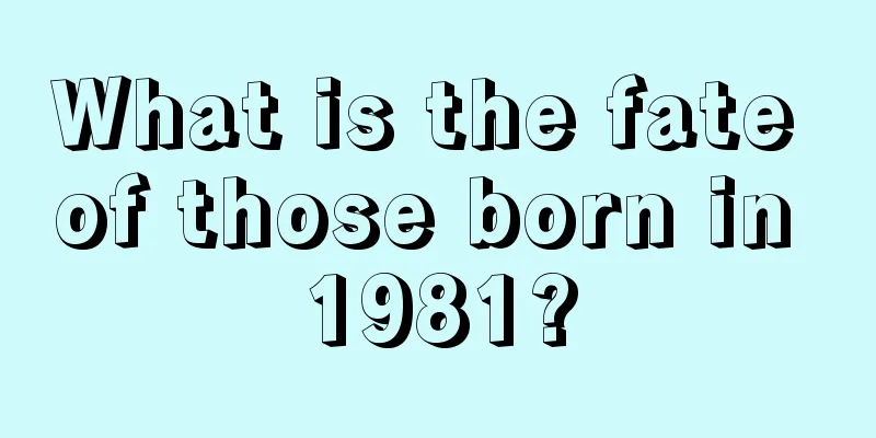 What is the fate of those born in 1981?