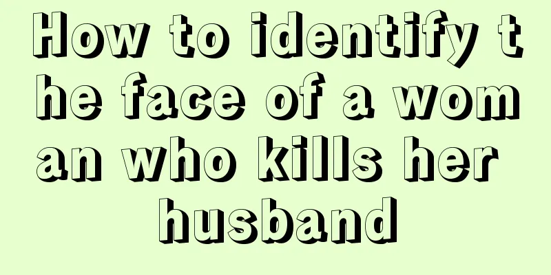 How to identify the face of a woman who kills her husband