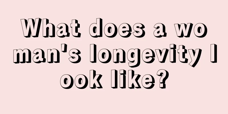 What does a woman's longevity look like?