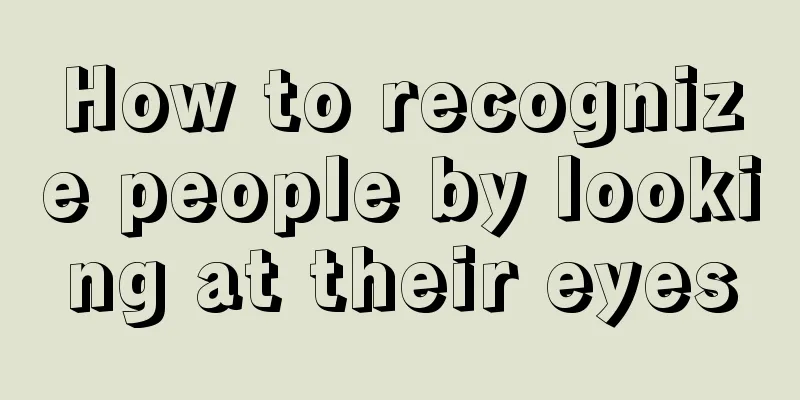 How to recognize people by looking at their eyes