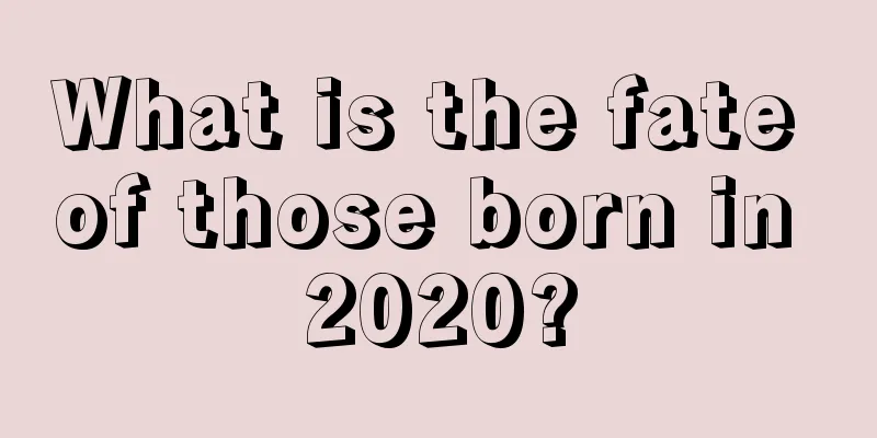 What is the fate of those born in 2020?