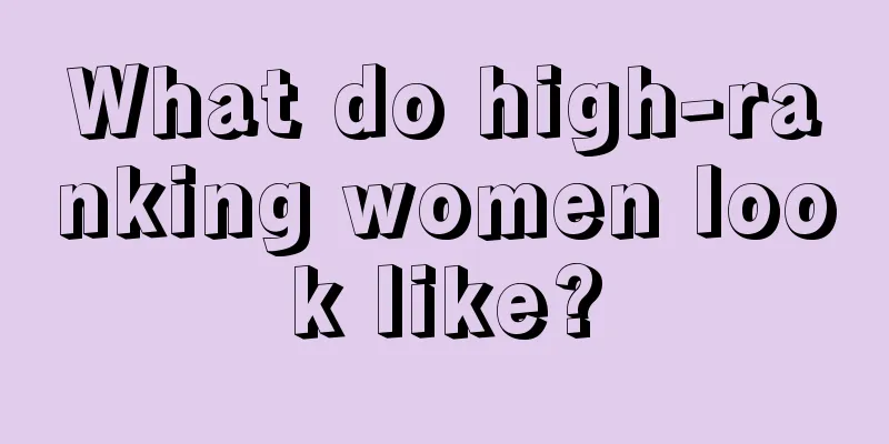 What do high-ranking women look like?