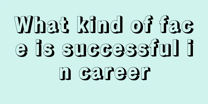 What kind of face is successful in career
