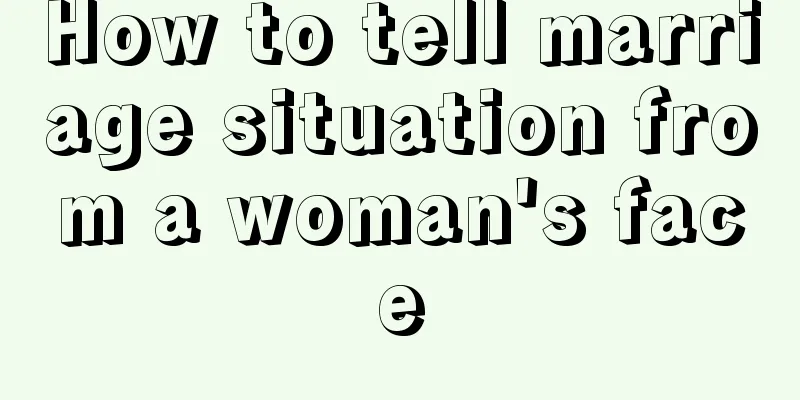 How to tell marriage situation from a woman's face