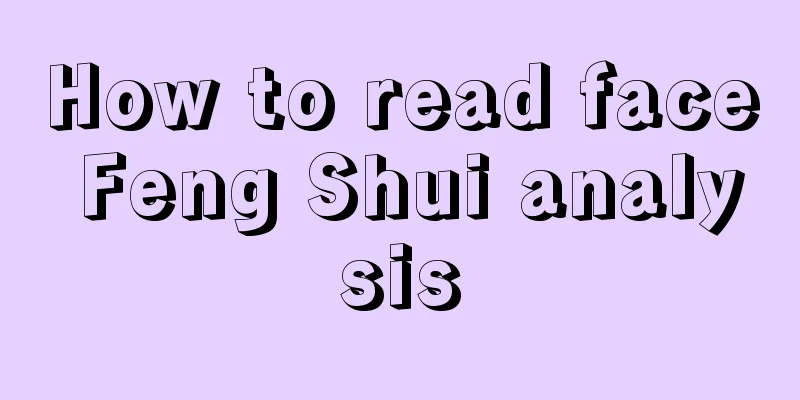 How to read face Feng Shui analysis