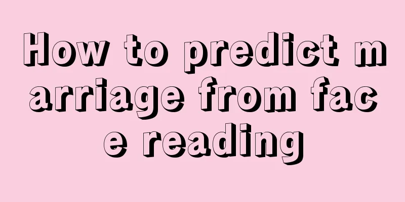How to predict marriage from face reading