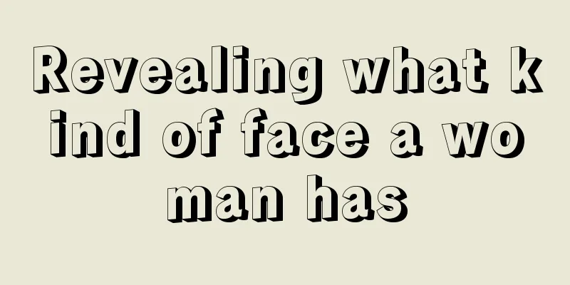 Revealing what kind of face a woman has