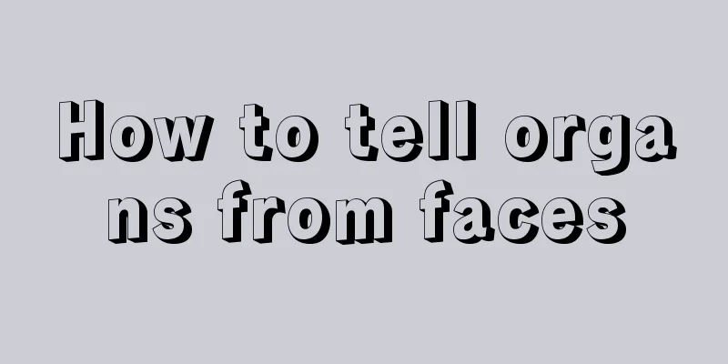 How to tell organs from faces