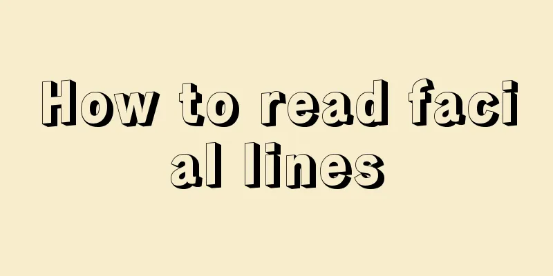 How to read facial lines
