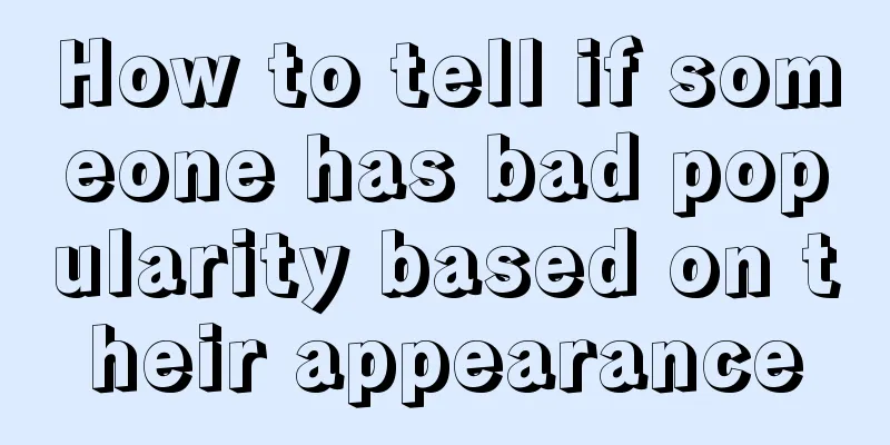 How to tell if someone has bad popularity based on their appearance