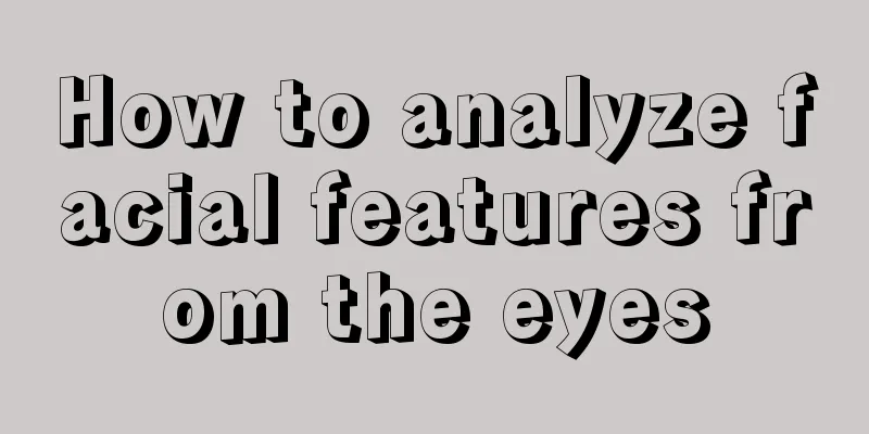 How to analyze facial features from the eyes