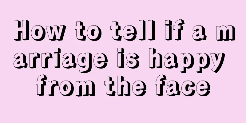 How to tell if a marriage is happy from the face
