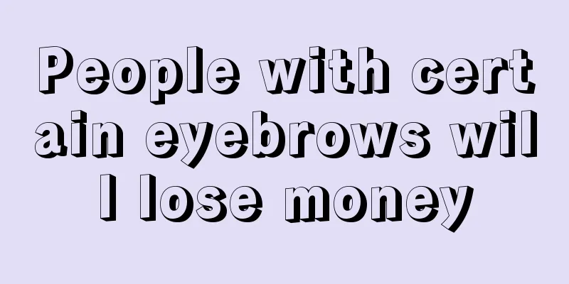 People with certain eyebrows will lose money