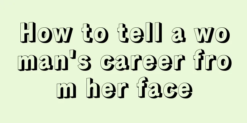 How to tell a woman's career from her face