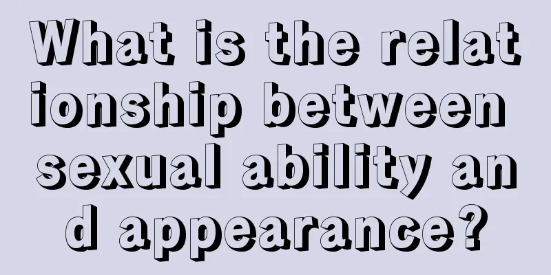 What is the relationship between sexual ability and appearance?