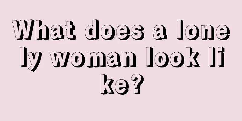 What does a lonely woman look like?