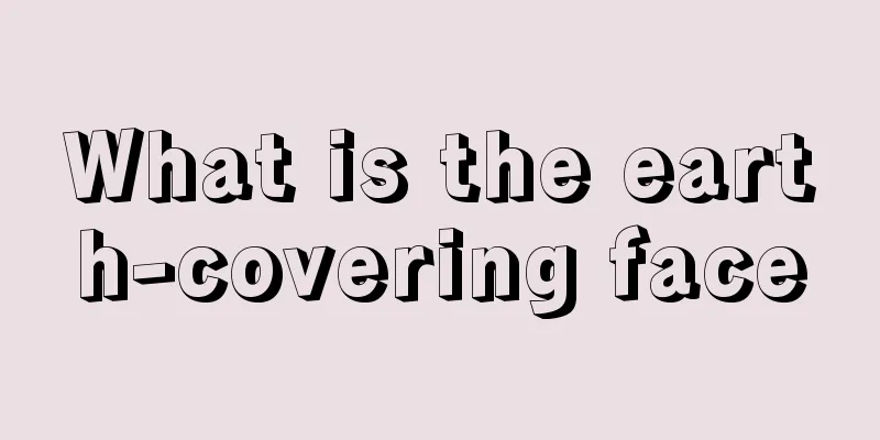 What is the earth-covering face