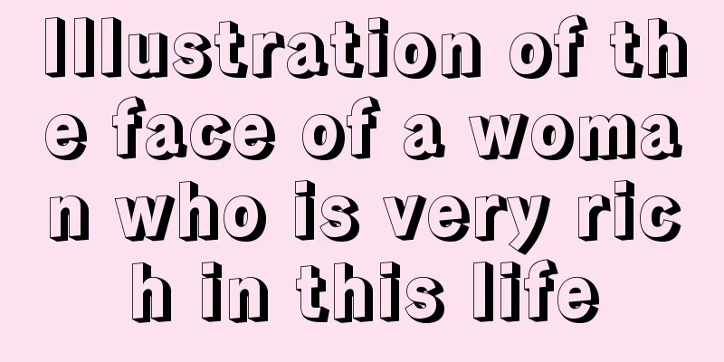 Illustration of the face of a woman who is very rich in this life