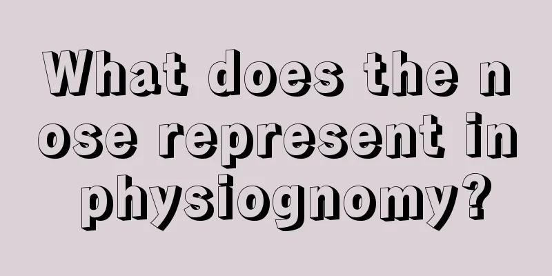 What does the nose represent in physiognomy?