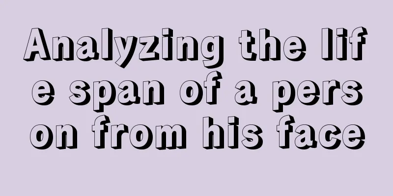 Analyzing the life span of a person from his face