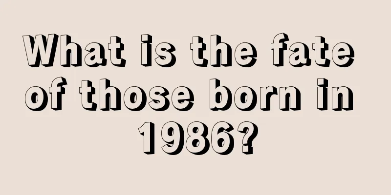 What is the fate of those born in 1986?