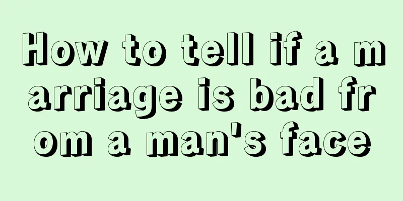 How to tell if a marriage is bad from a man's face