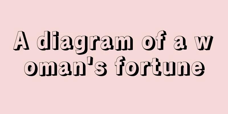 A diagram of a woman's fortune