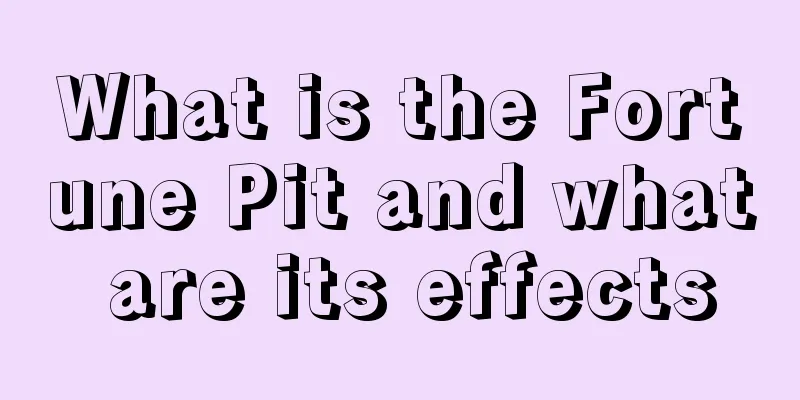 What is the Fortune Pit and what are its effects