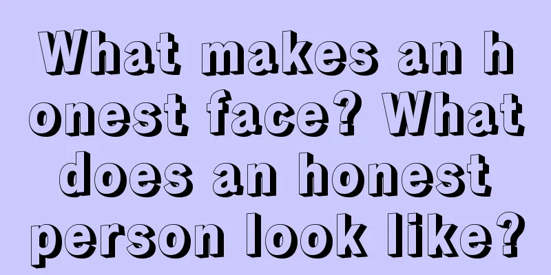 What makes an honest face? What does an honest person look like?