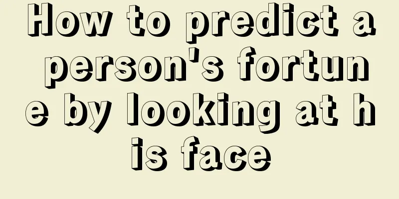 How to predict a person's fortune by looking at his face