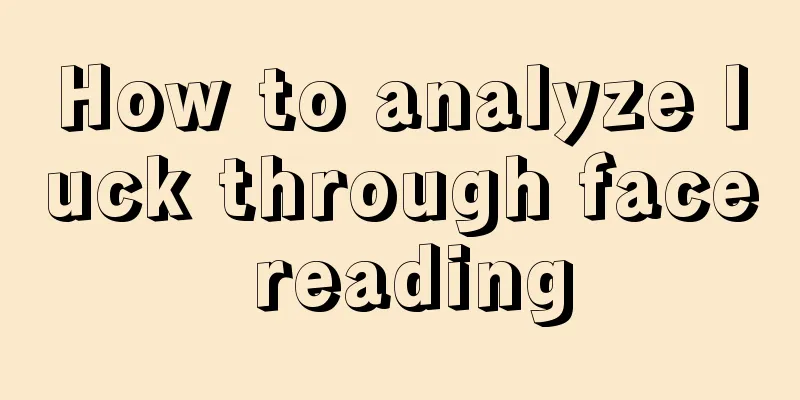 How to analyze luck through face reading
