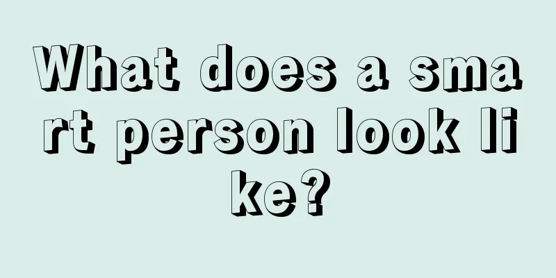What does a smart person look like?