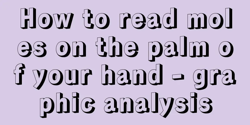 How to read moles on the palm of your hand - graphic analysis