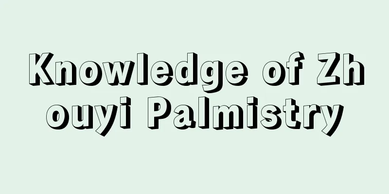 Knowledge of Zhouyi Palmistry