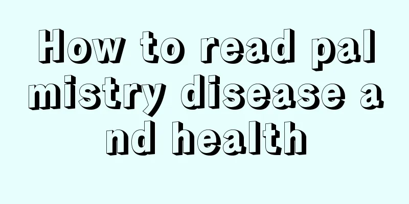How to read palmistry disease and health