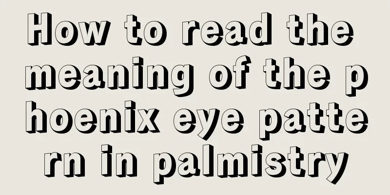 How to read the meaning of the phoenix eye pattern in palmistry