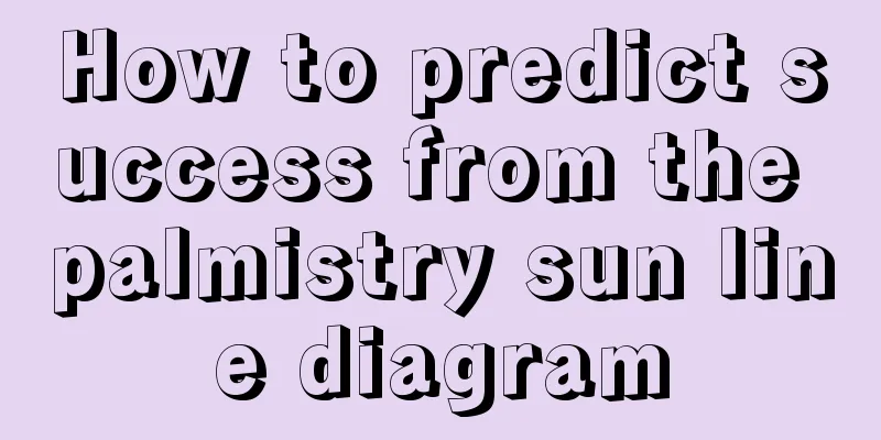 How to predict success from the palmistry sun line diagram
