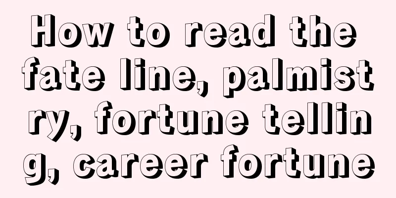 How to read the fate line, palmistry, fortune telling, career fortune
