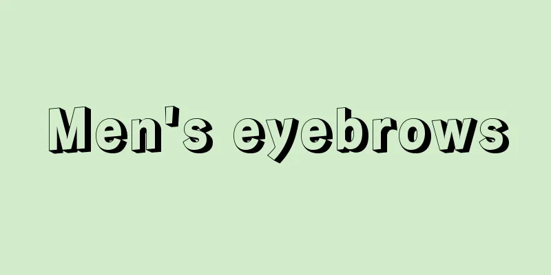 Men's eyebrows
