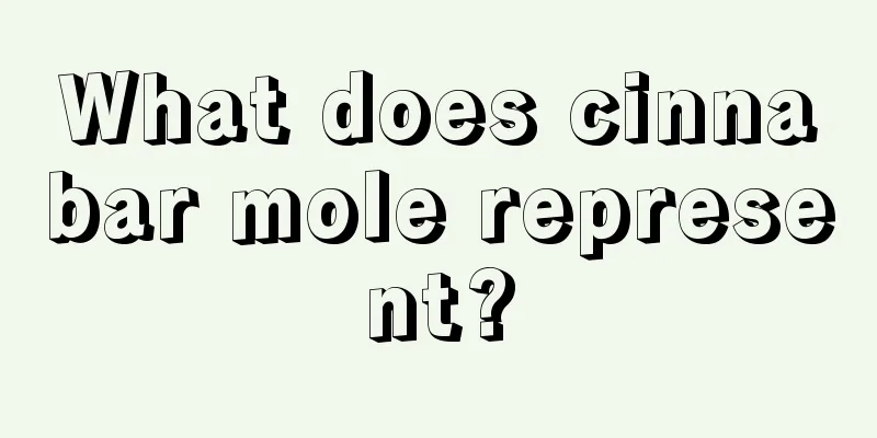 What does cinnabar mole represent?