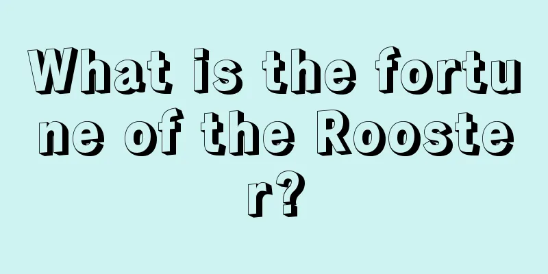 What is the fortune of the Rooster?