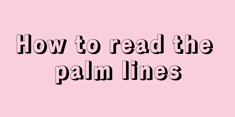 How to read the palm lines