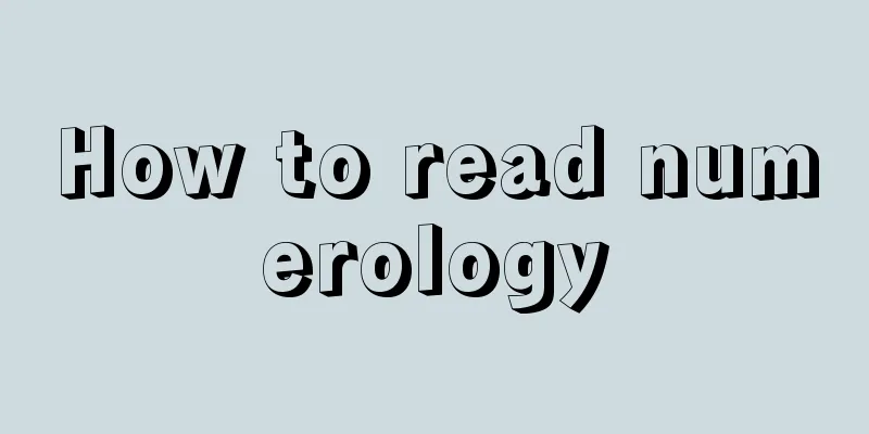How to read numerology