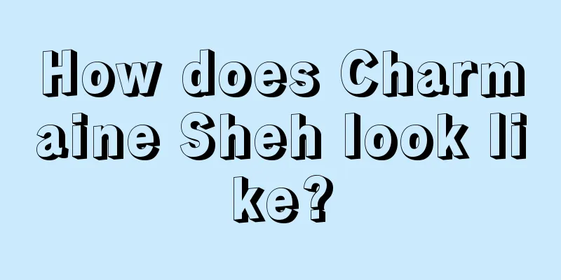 How does Charmaine Sheh look like?