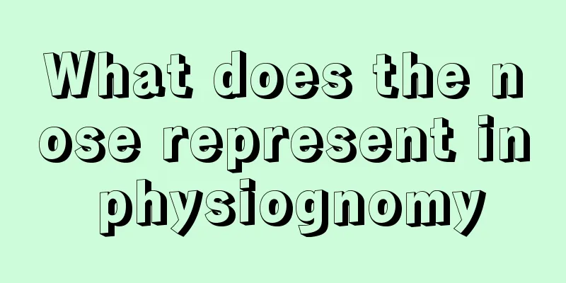 What does the nose represent in physiognomy