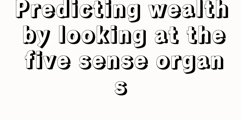 Predicting wealth by looking at the five sense organs