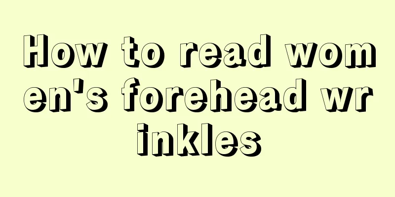 How to read women's forehead wrinkles