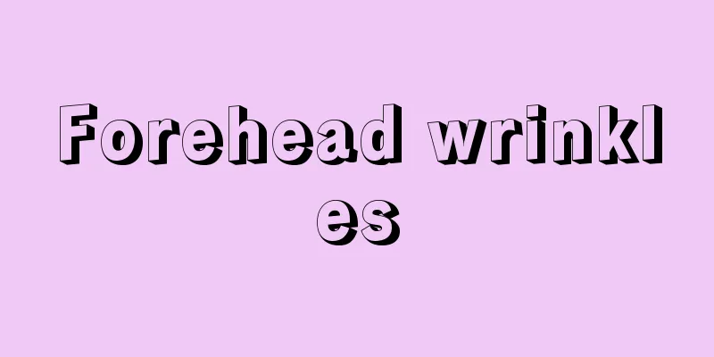 Forehead wrinkles