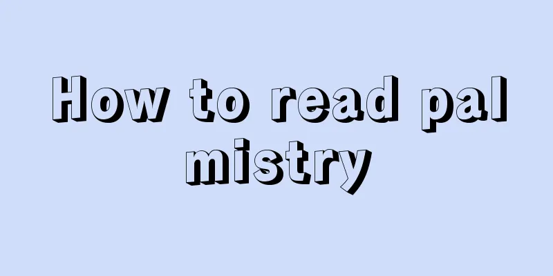 How to read palmistry